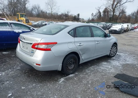 2014 Nissan Sentra Fe+ S/Fe+ Sv/S/Sl/Sr/Sv из США, поврежденный, VIN 3N1AB7AP1EY216460